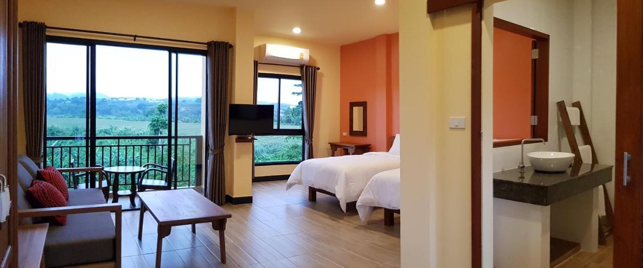 Baan Sakuna Hotel Chiang Khong Exterior foto