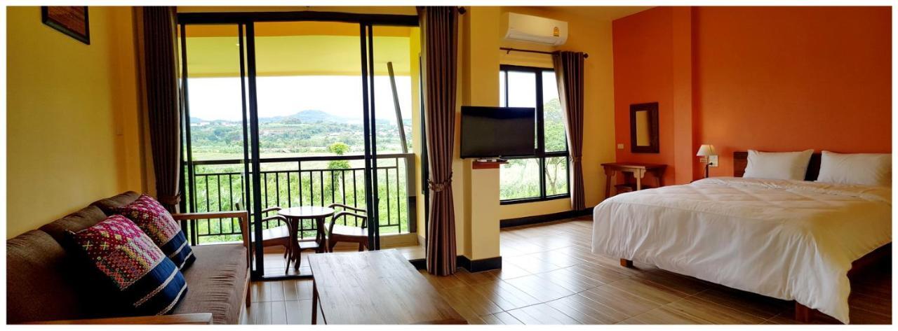 Baan Sakuna Hotel Chiang Khong Exterior foto