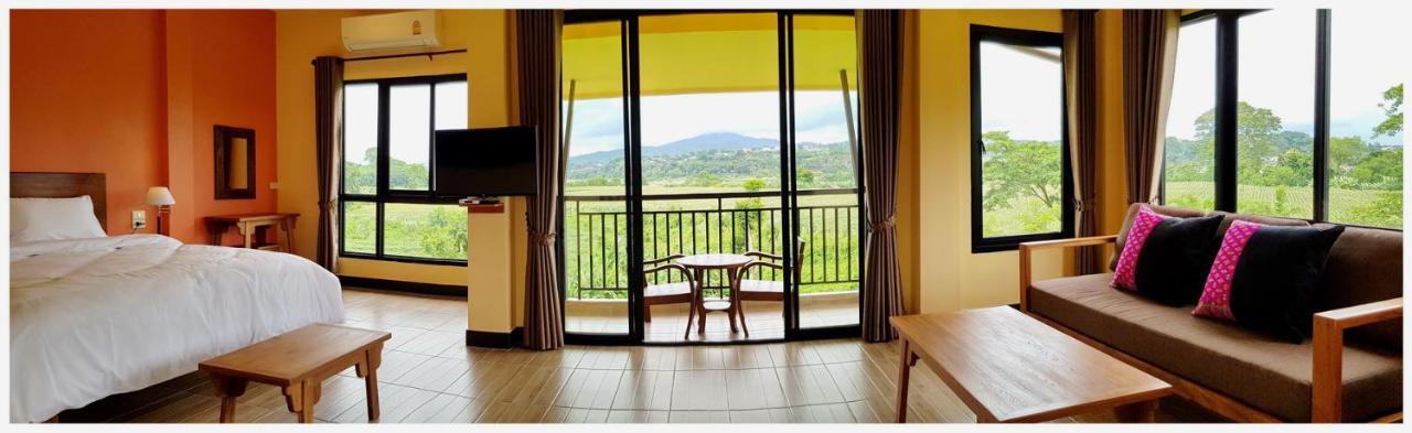 Baan Sakuna Hotel Chiang Khong Exterior foto